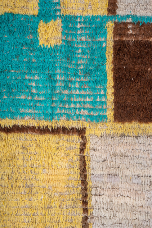 Vintage Moroccan Runner Rug (5' x 10')